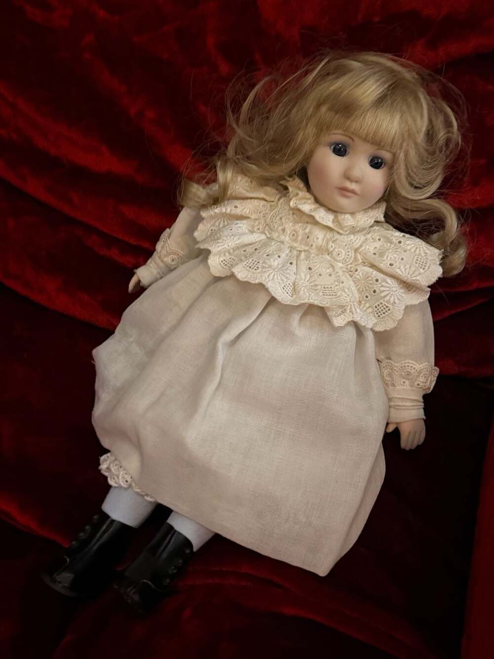 B&J Art Designs Jan Hagara 'Sharice' Porcelain Doll